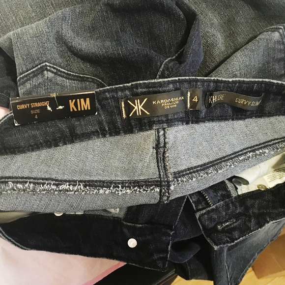 Kardashian Kollection Khloe Denim Jeans New 4 - Picture 4 of 7